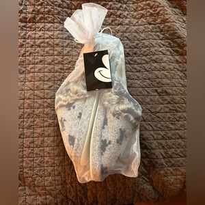 Brand new pottery barn grey/blk Mickey Mouse slippers
